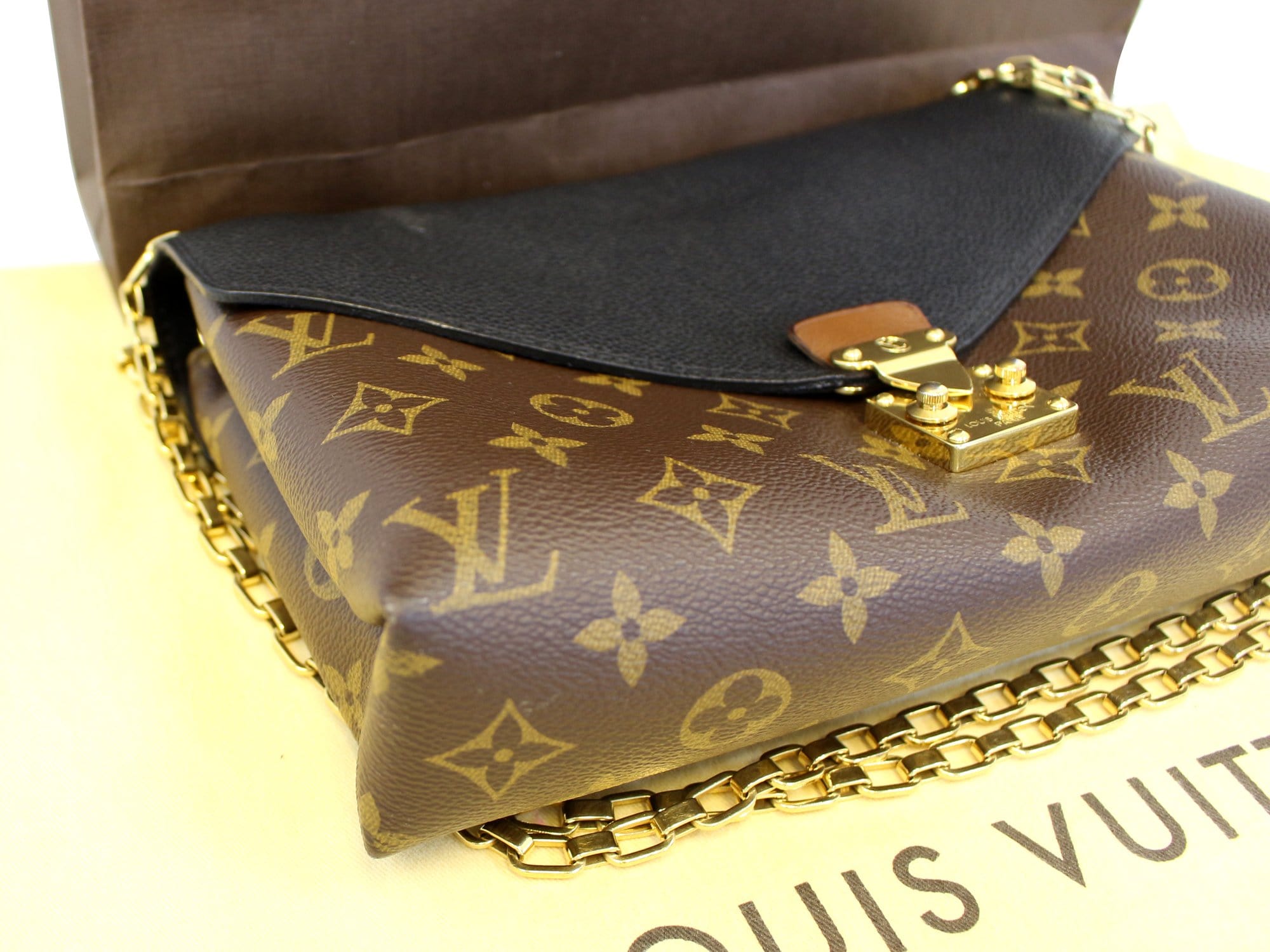 Louis Vuitton Monogram Pallas Chain Crossbody Bag – Fashion Reloved