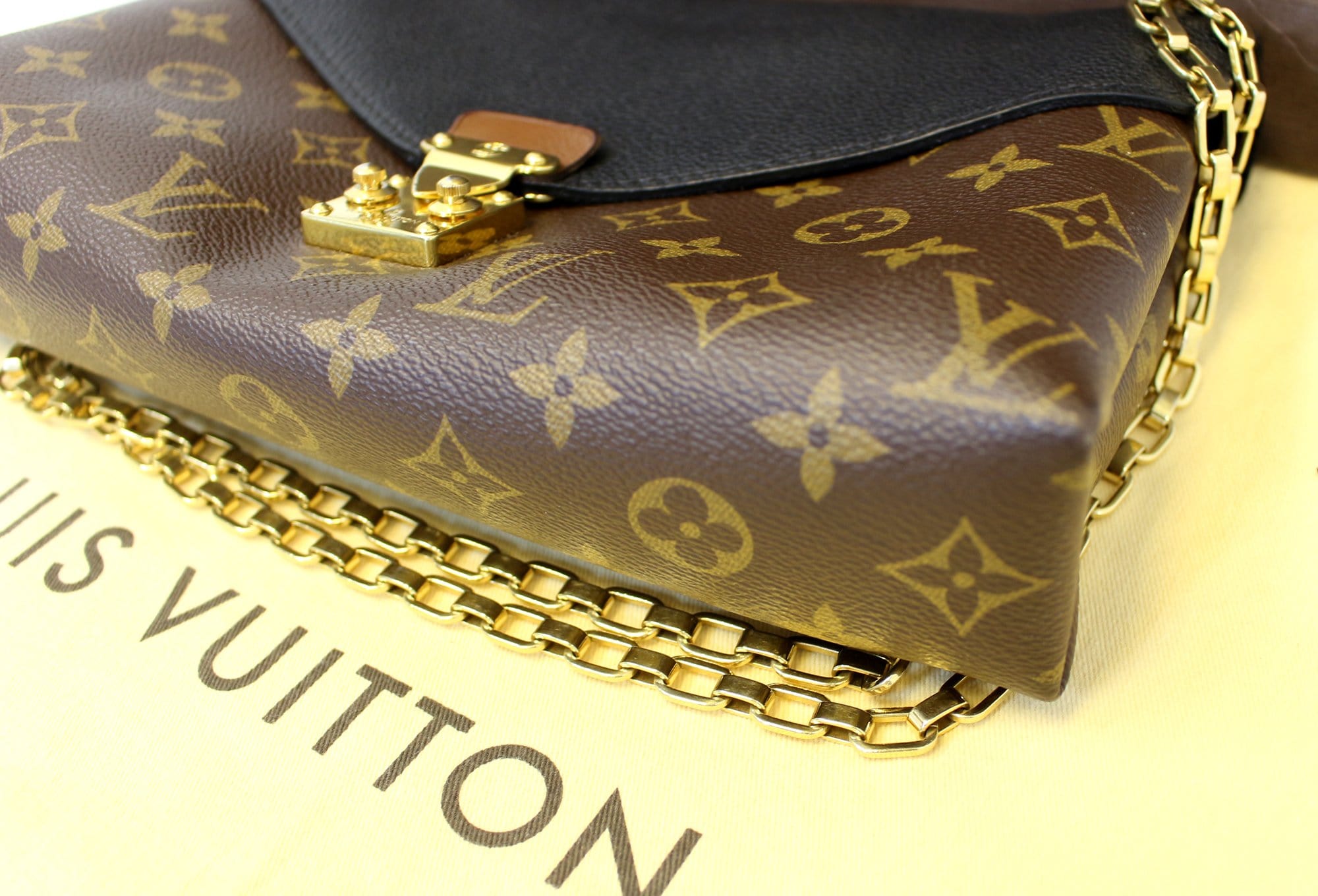 Louis Vuitton Monogram Canvas Pallas Chain Bag