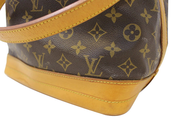 LOUIS VUITTON Monogram Canvas Large Noe Brown Shoulder Bag