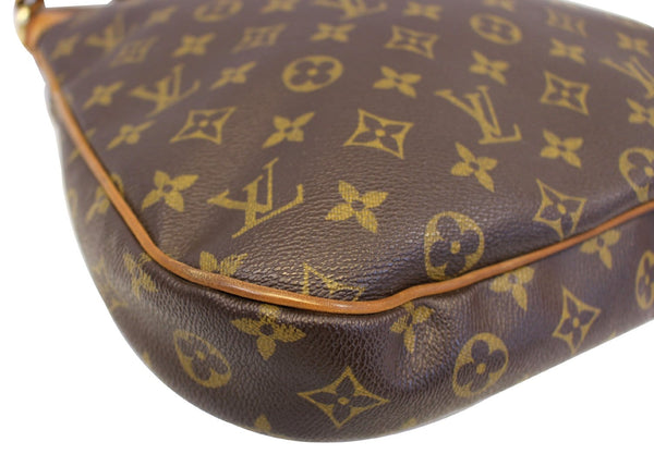 LOUIS VUITTON Monogram Canvas Brown Odeon MM Crossbody Bag