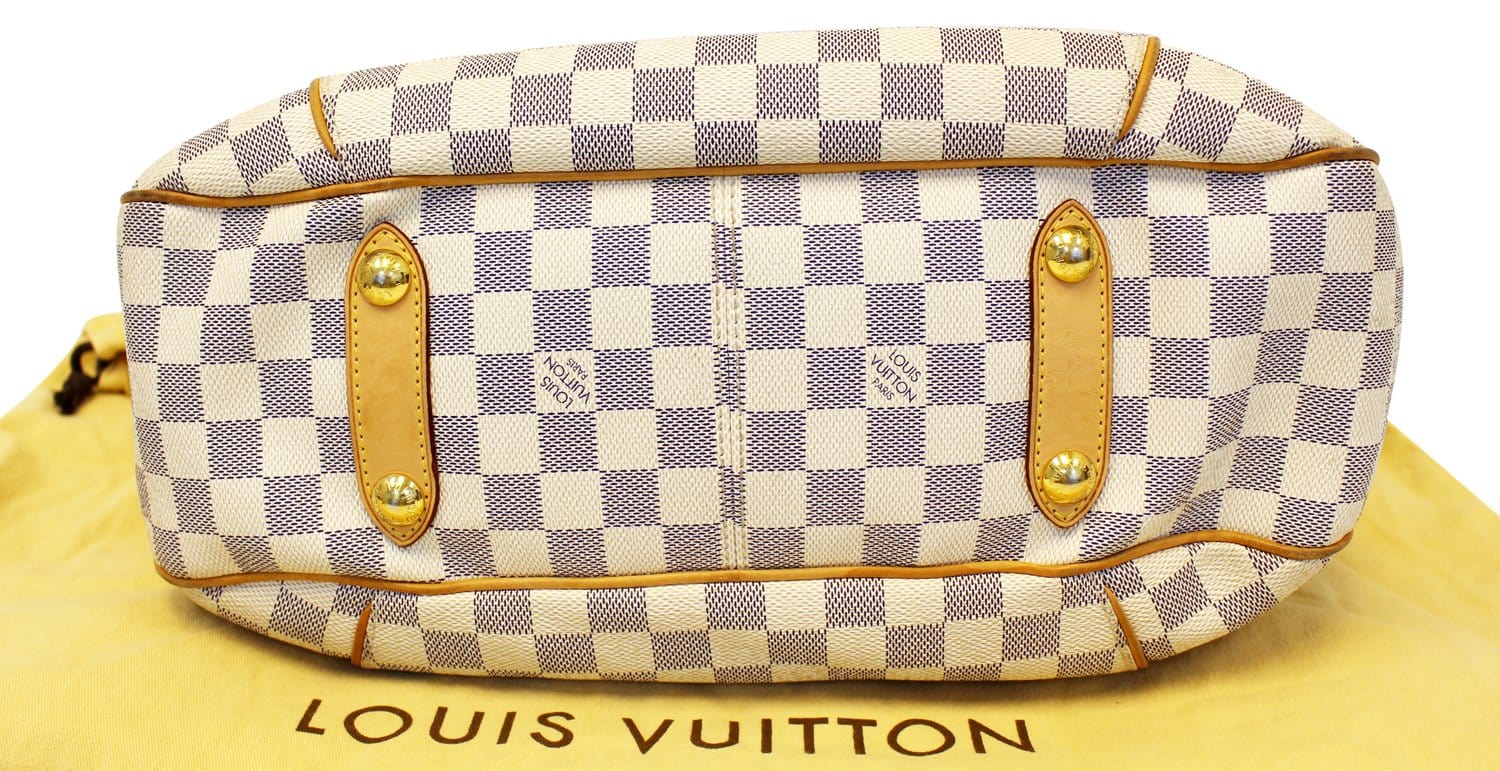 LOUIS VUITTON Damier Azur Galliera PM Shoulder Bag - 30% Off