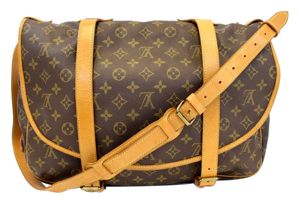 LOUIS VUITTON Monogram Saumur 43 Shoulder Bag