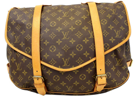 LOUIS VUITTON Monogram Saumur 43 Shoulder Bag