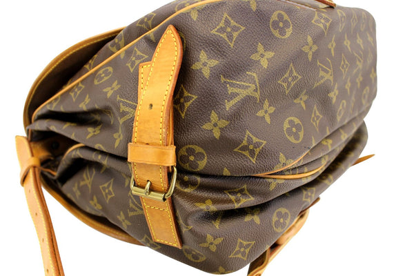 LOUIS VUITTON Monogram Saumur 43 Shoulder Bag