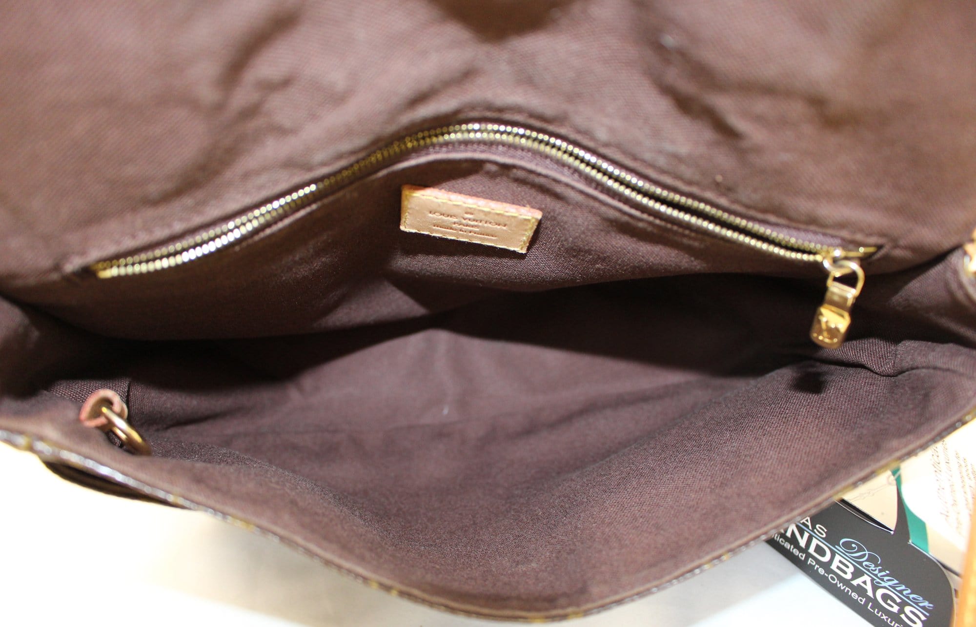Padlock On Strap Bag - Luxury Monogram Canvas Brown