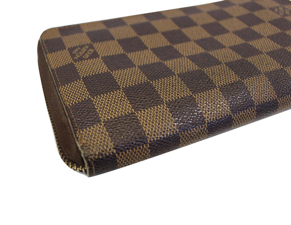 LOUIS VUITTON Damier Ebene Zippy Long Wallet