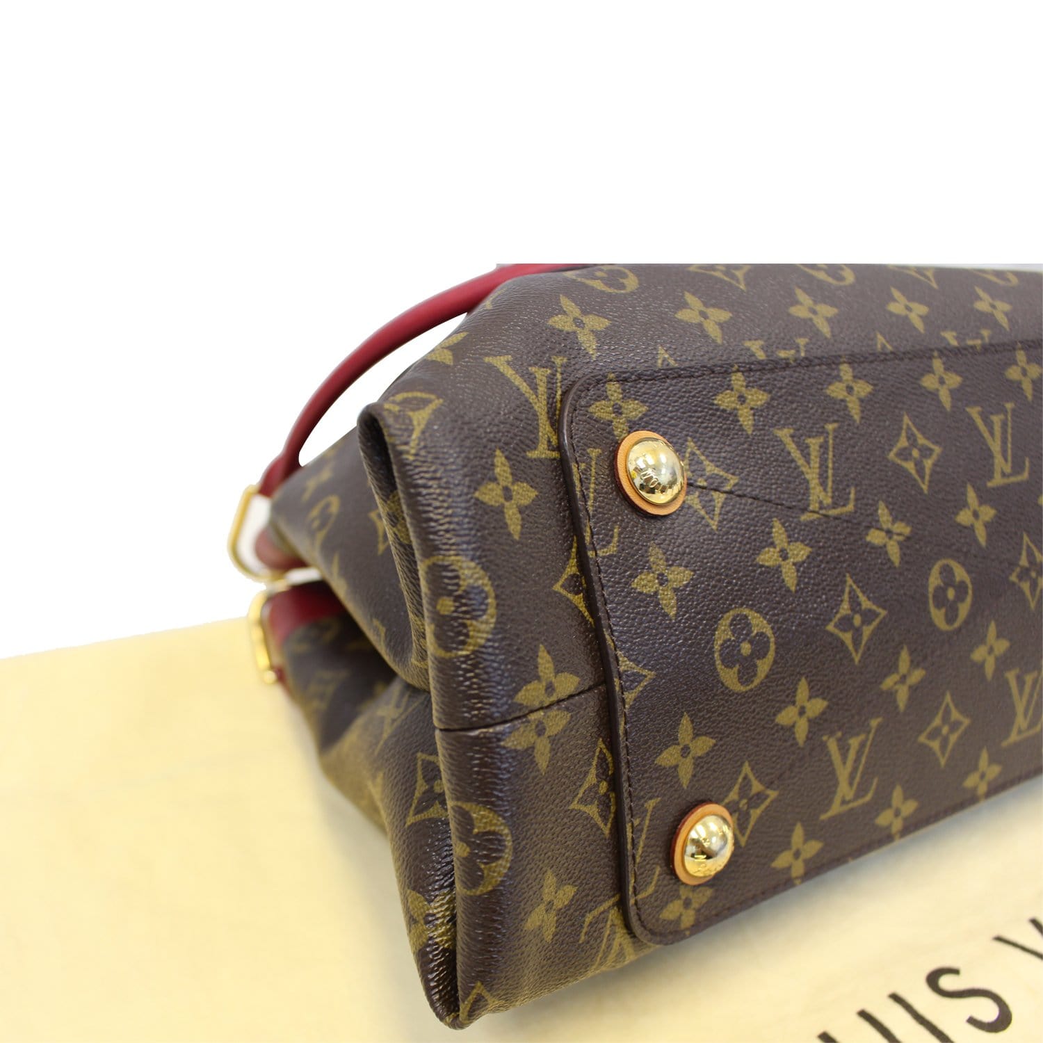 Louis Vuitton, an 'Olympe' monogram canvas bag, 2013/14. - Bukowskis