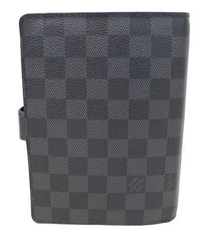 LOUIS VUITTON Damier Graphite Agenda MM Day Planner Cover