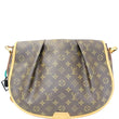 LOUIS VUITTON Monogram Canvas Menilmontant MM Crossbody Bag