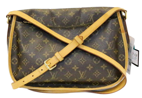 LOUIS VUITTON Monogram Canvas Menilmontant MM Crossbody Bag