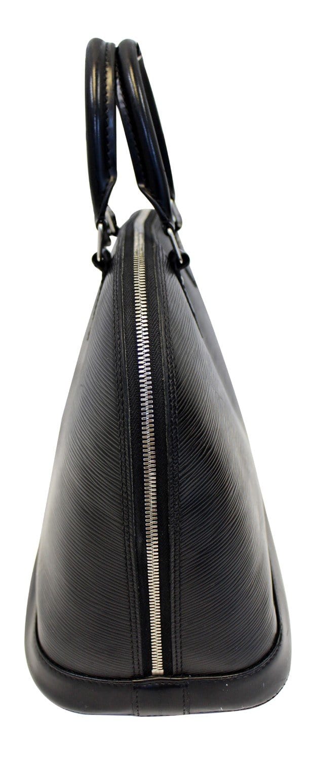 Alma leather handbag Louis Vuitton Black in Leather - 27477940