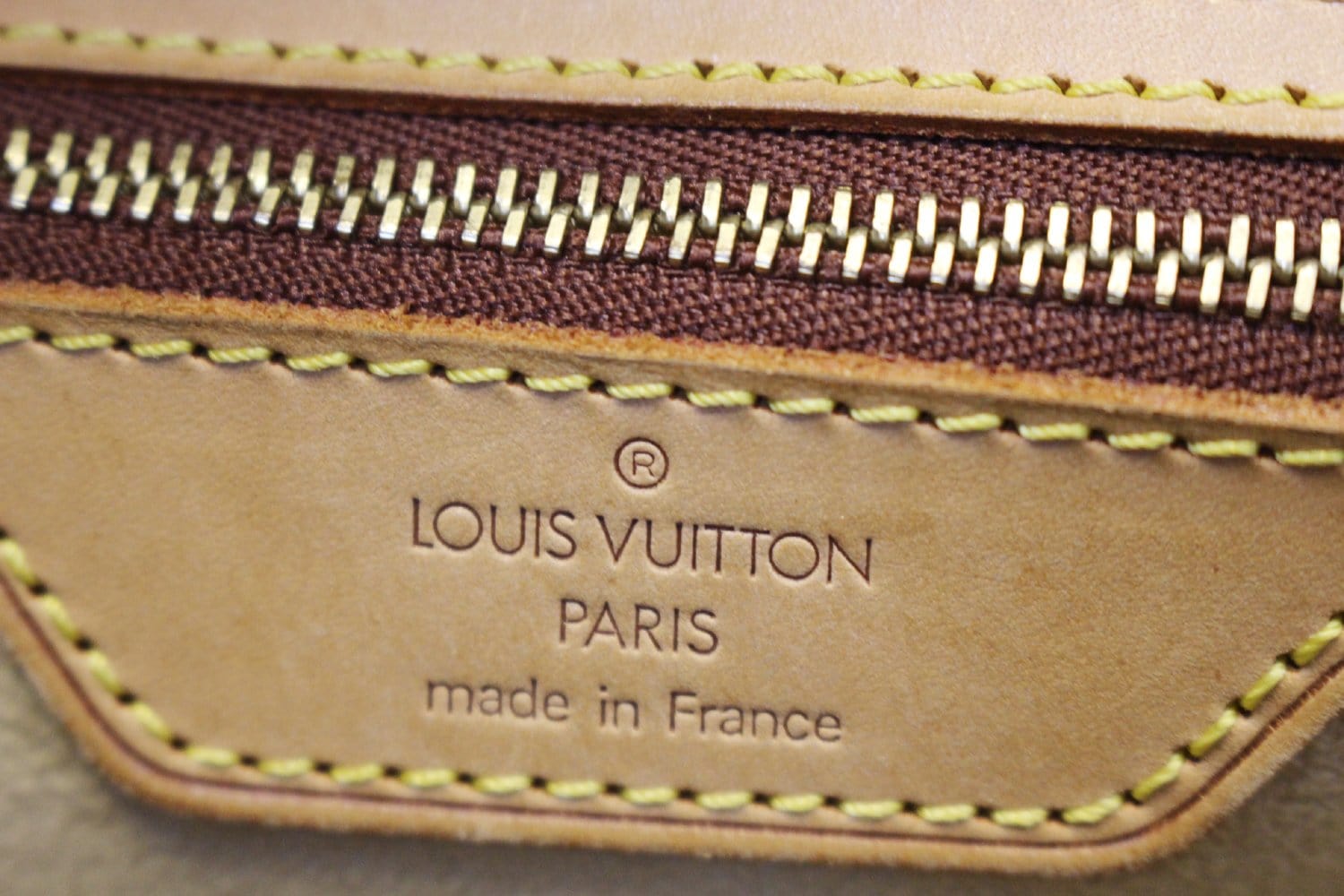 Louis Vuitton Monogram Cite Gm 4lva82 Brown Coated Canvas Tote, Louis  Vuitton