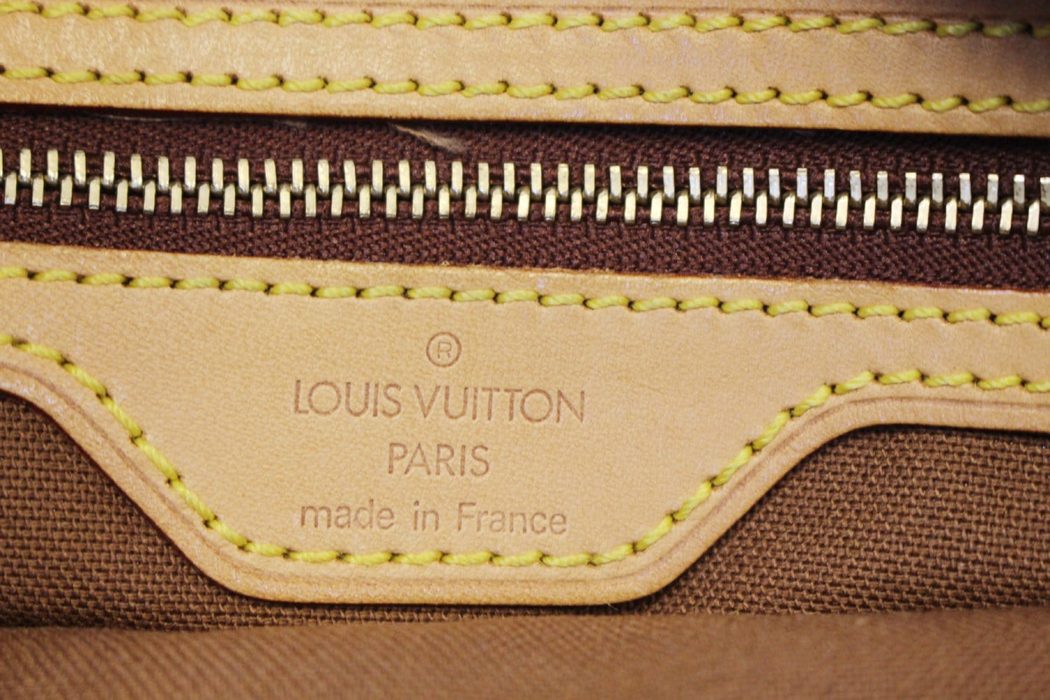 Louis Vuitton Trotteur Handbag Monogram Canvas Brown 2173161