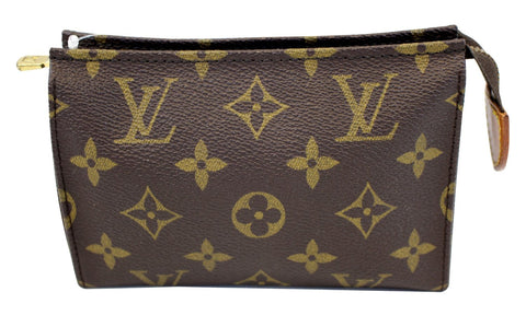 LOUIS VUITTON Monogram Poche Toilette 15 Cosmetics Pouch