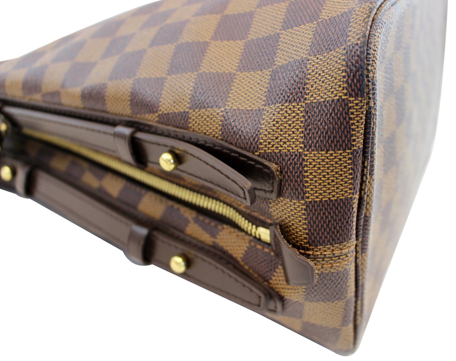 Louis Vuitton Louis Vuitton Hand Bag Cabas Rivington Damier Ebene Tote  W/added Insert A978 Leather ref.641415 - Joli Closet