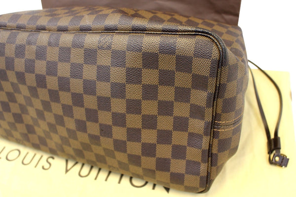 LOUIS VUITTON Damier Ebene Neverfull GM Brown Tote Bag