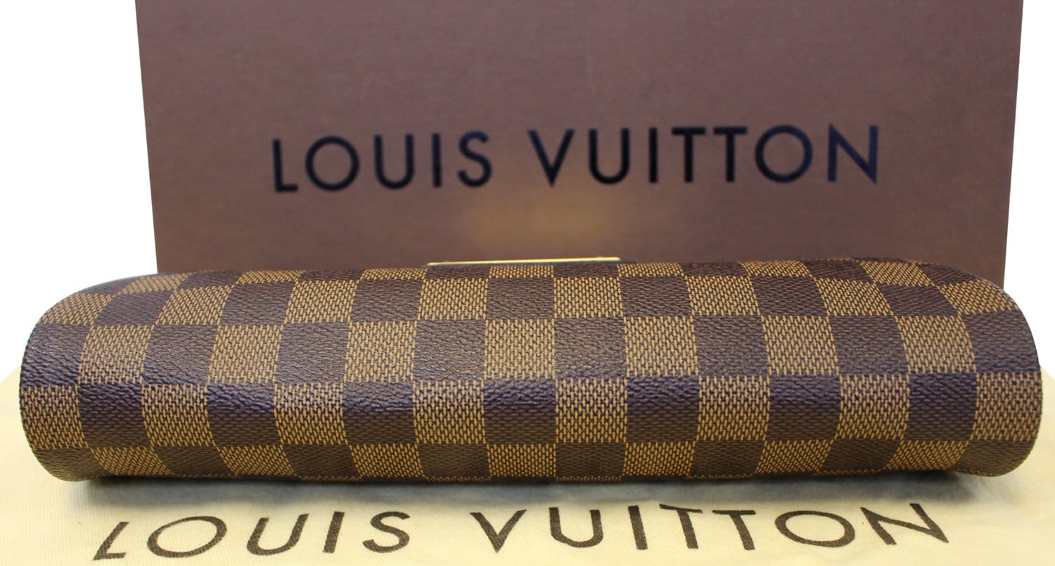 ❤️‍🩹SOLD❤️‍🩹 Louis Vuitton Eva Damier Ebene Clutch Crossbody Purse  (DU4191) - Reetzy