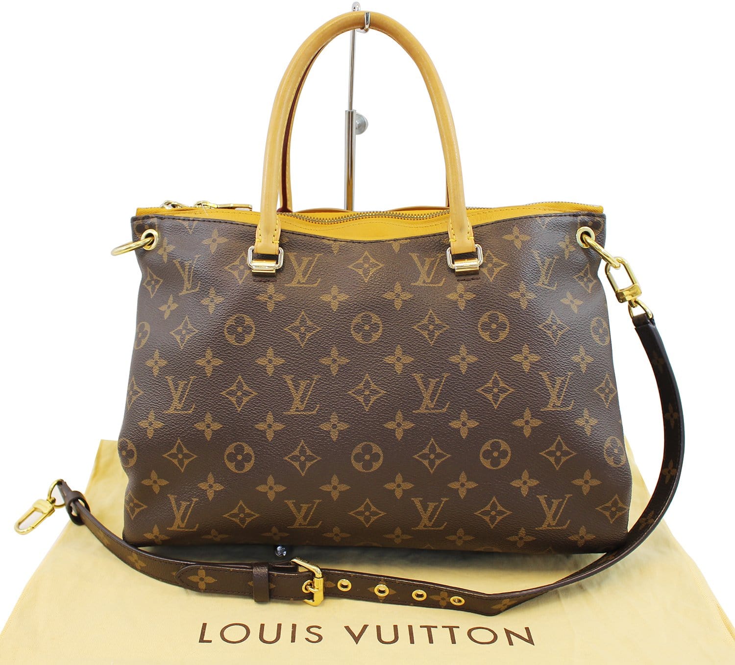 Louis Vuitton Pallas Monogram Canvas 2Way Shoulder Bag
