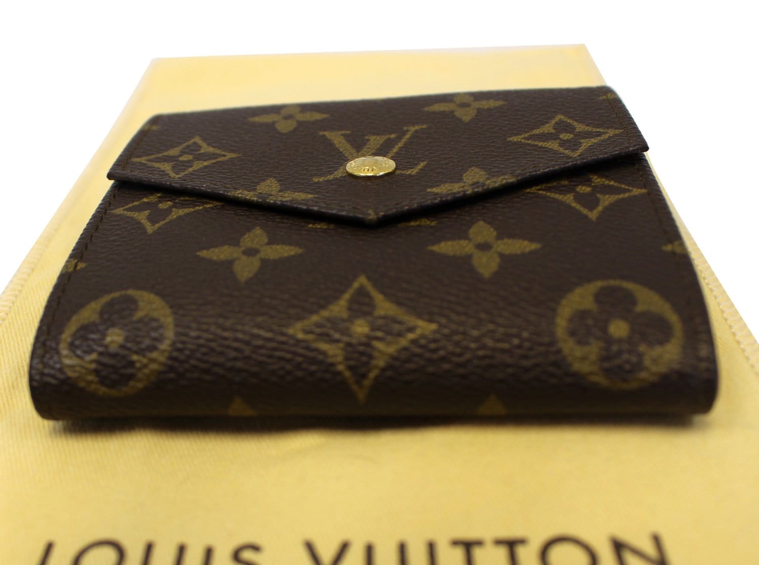 Louis Vuitton Monogram Portefeiulle Elise Trifold Wallet Authentic  Pyre-owned