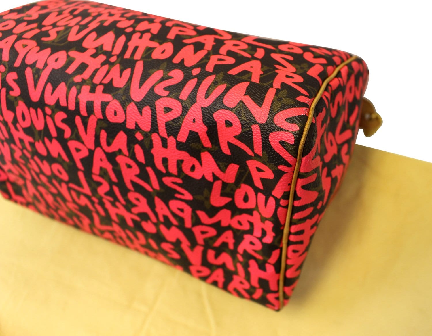 Stephen Sprouse x Louis Vuitton Pink Graffiti Speedy 30