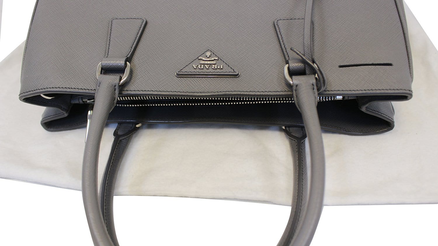 Prada Saffiano Medium Executive Tote Bag