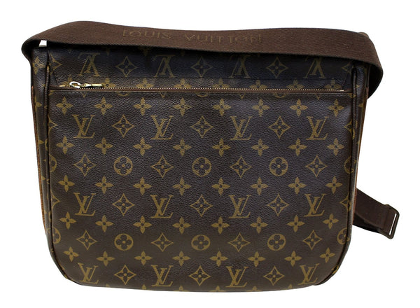 LOUIS VUITTON Monogram Canvas Brown Beaubourg MM Messenger Bag