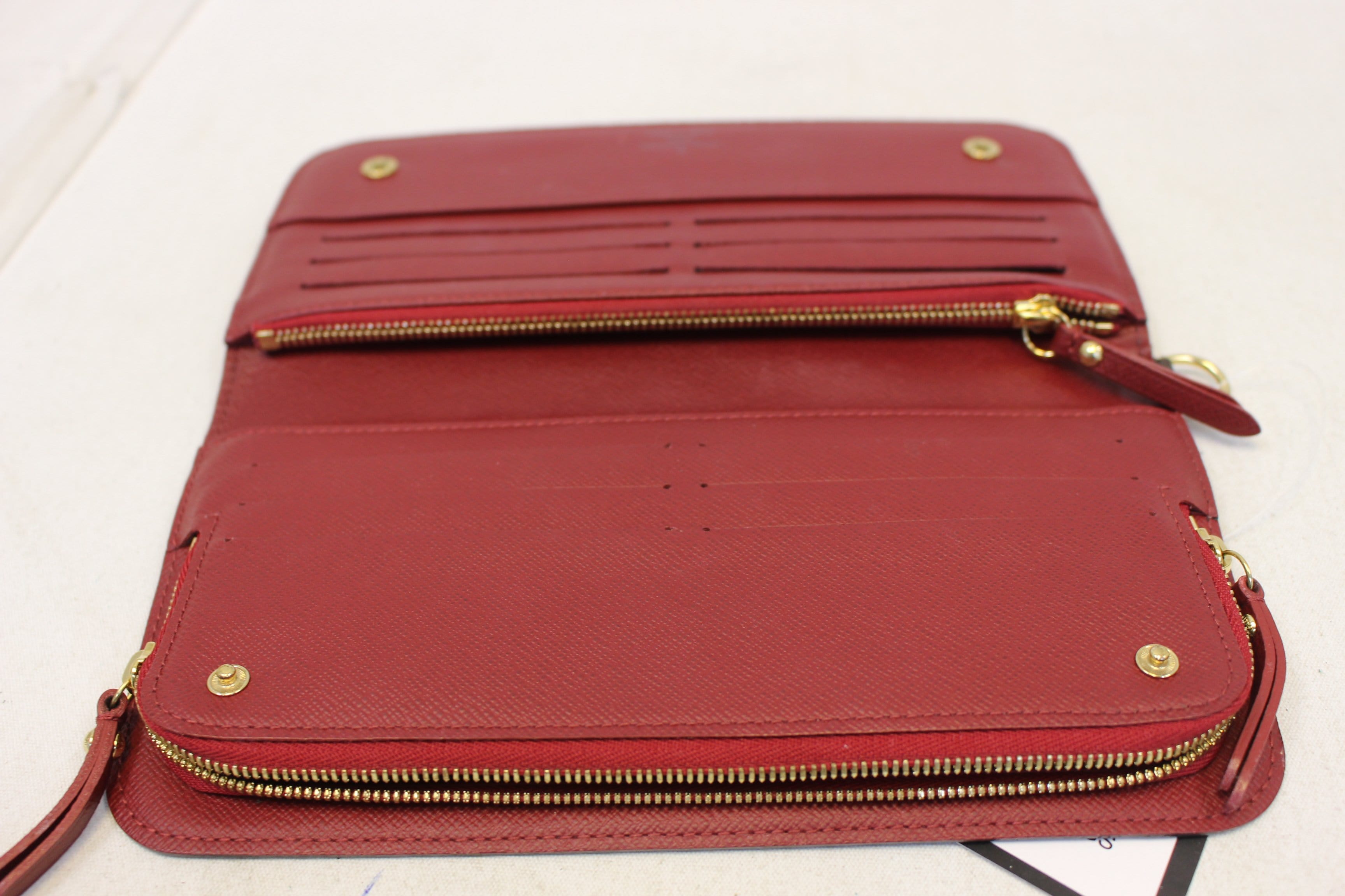 Louis Vuitton Insolite Wallet in Monogram Canvas and Red Interior (Date  Code: CA4058)