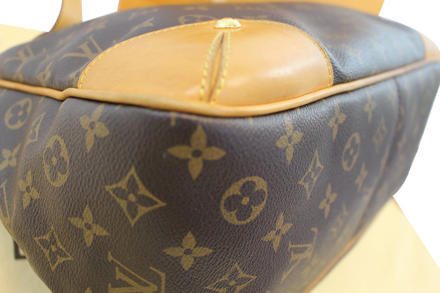 Auth Louis Vuitton Estrela MM Monogram M41232 Genuine Initial Engraved Bag  LD714