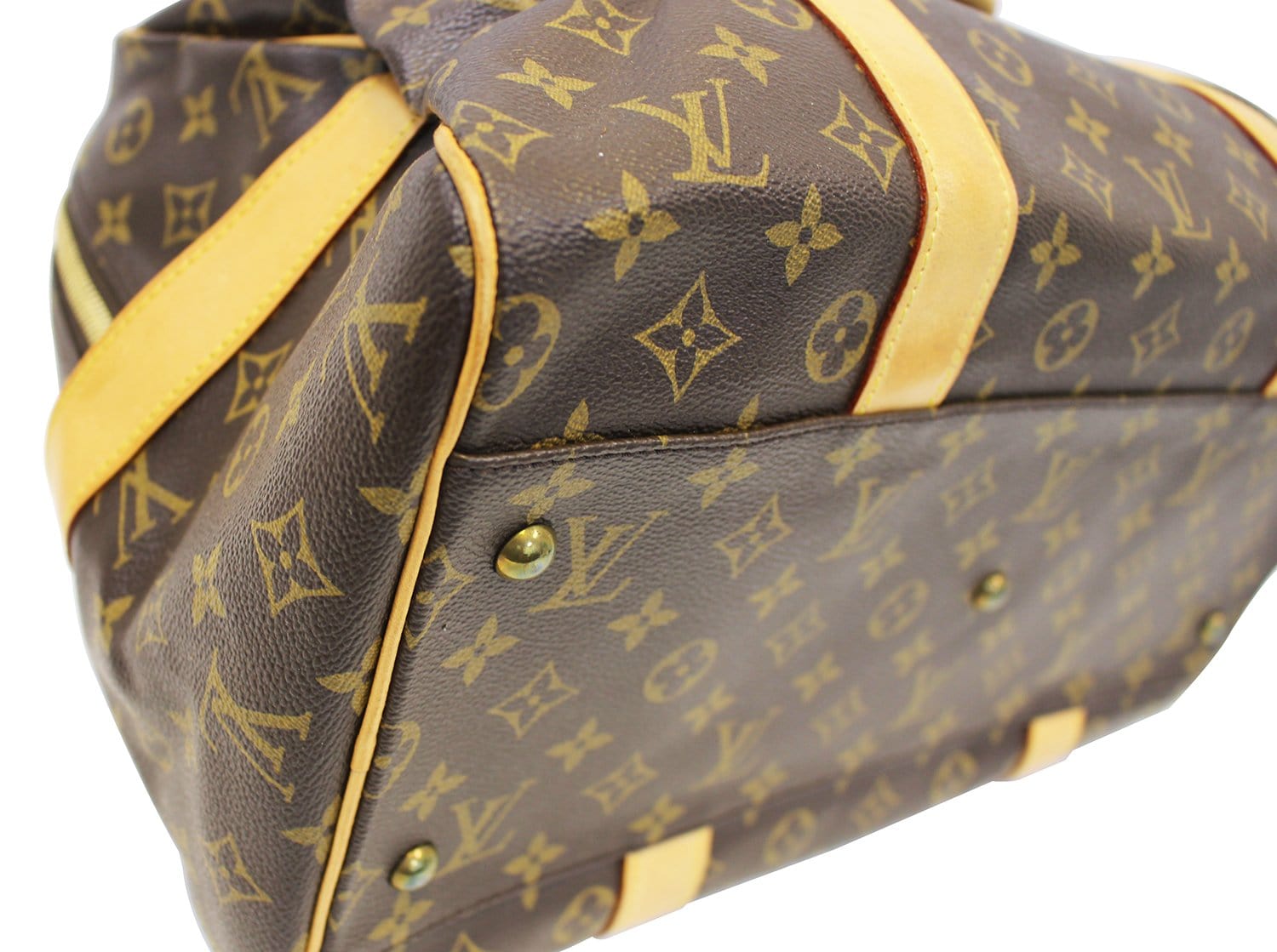 🔥NEW LOUIS VUITTON Zodiac Tiger Damier Ebene Gold Large Travel Luggage  Tag❤️