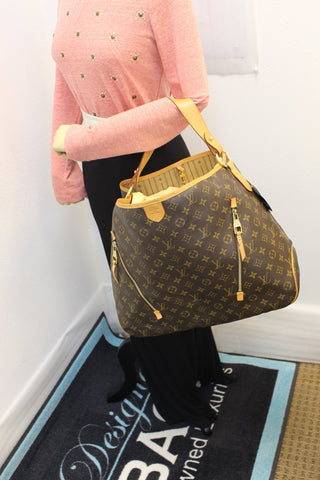 LOUIS VUITTON Monogram Delightful GM Shoulder Bag