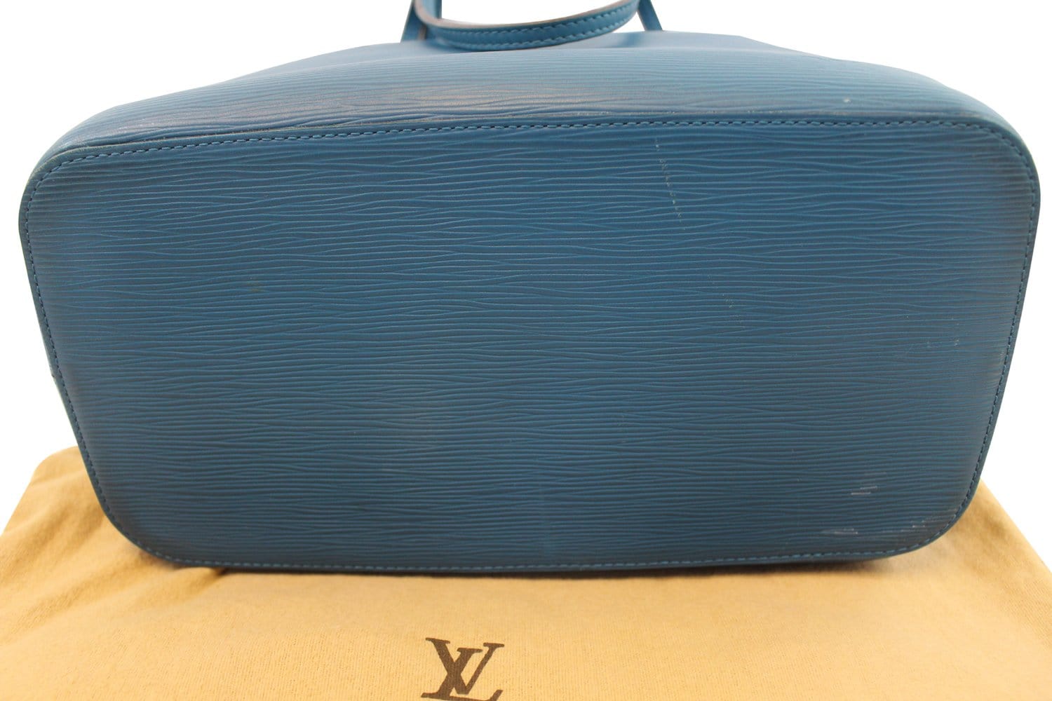 Louis Vuitton Turquoise Epi Leather Neverfull Mm Auction