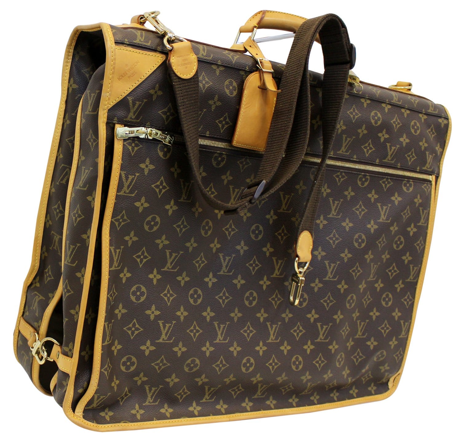 Louis Vuitton French CO Folding Garment Bag Monogram Canvas Travel
