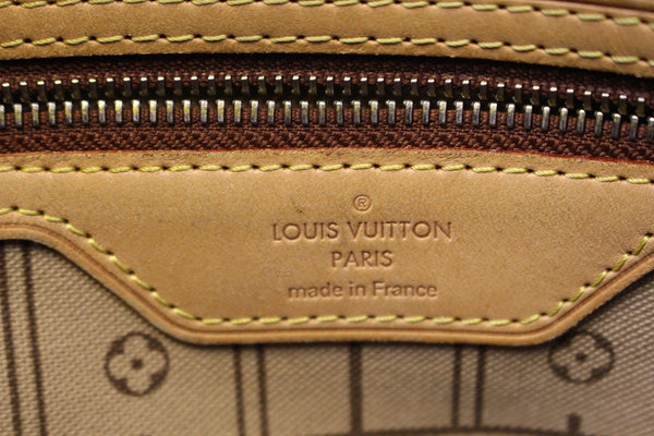 LOUIS VUITTON Monogram Canvas Neverfull MM Brown Tote Bag