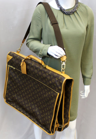 LOUIS VUITTON Monogram Canvas Portable Cabine Garment Travel Bag 