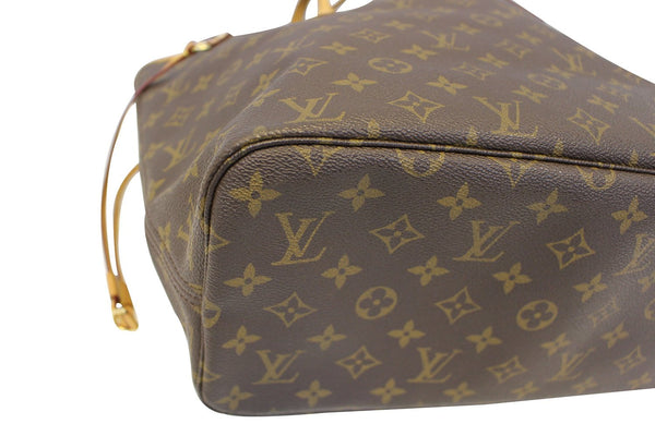 LOUIS VUITTON Monogram Canvas Neverfull MM Brown Tote Bag