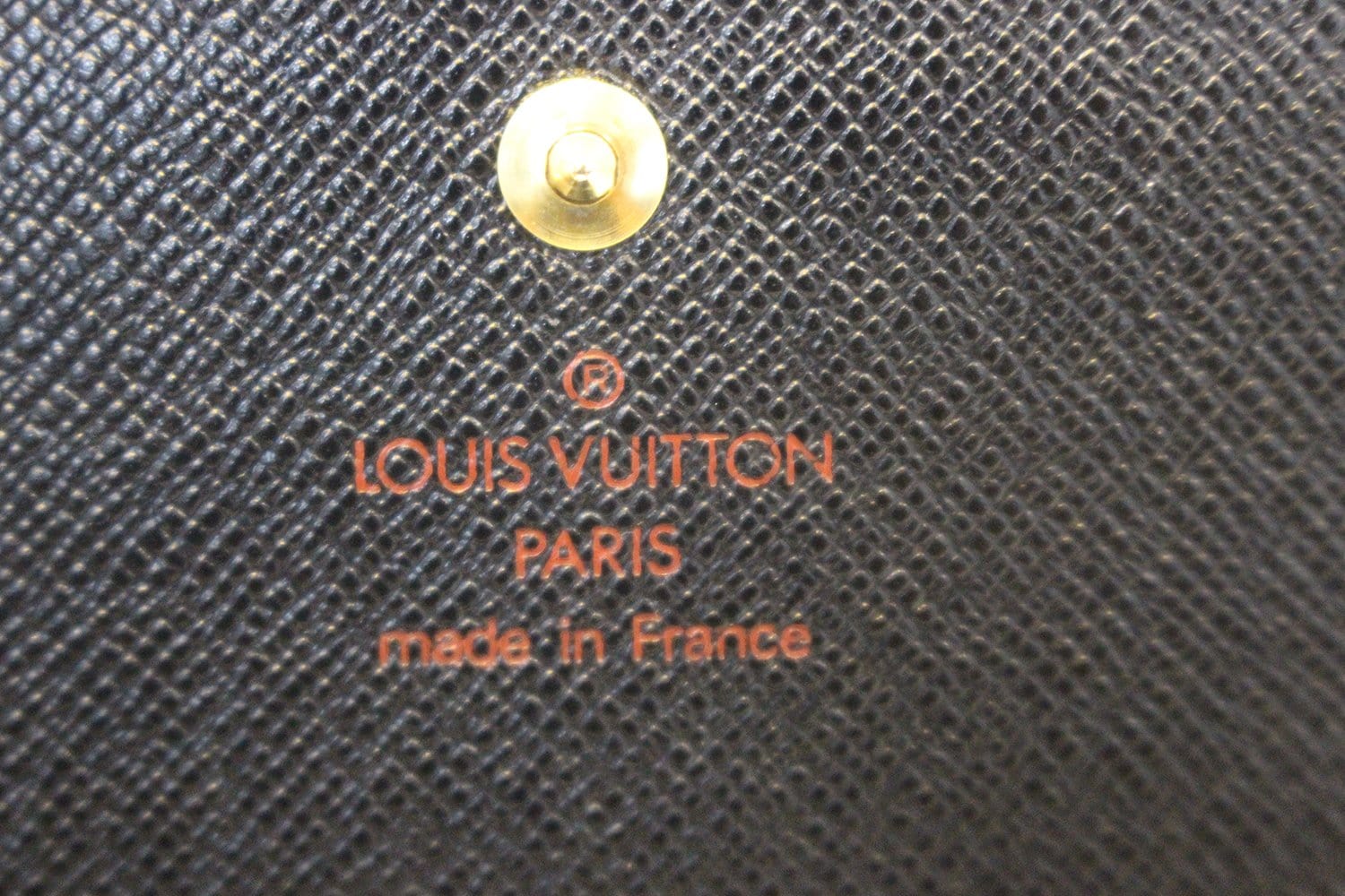 Louis Vuitton Womens EPI Leather Porte Trésor International Trifold Wallet Blue