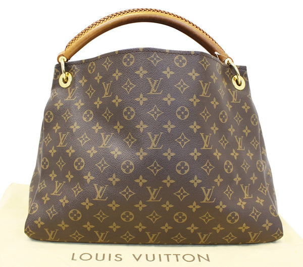 LOUIS VUITTON Monogram Canvas Artsy MM Brown Shoulder Bag