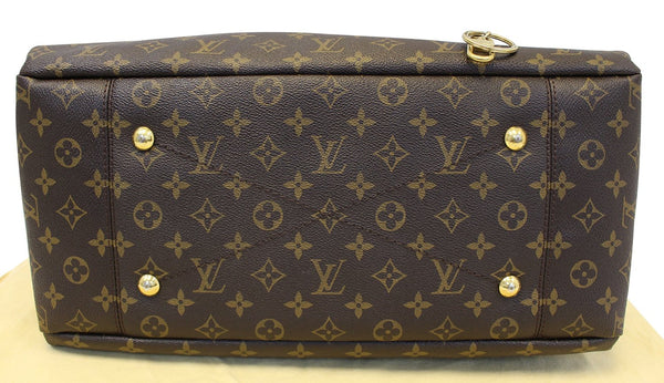 LOUIS VUITTON Monogram Canvas Artsy MM Brown Shoulder Bag