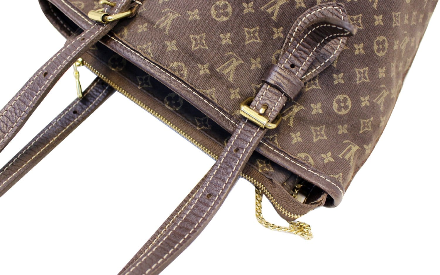 Louis Vuitton Monogram Mini Bucket Bag Brown