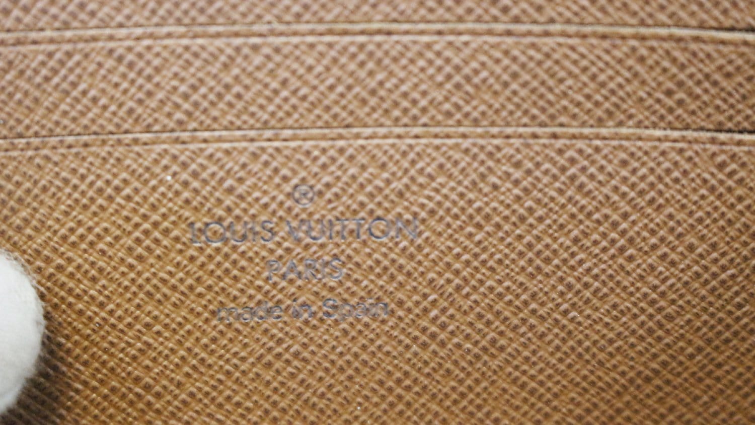 LOUIS VUITTON Monogram Compact Zippe Zipped Wallet 1138375