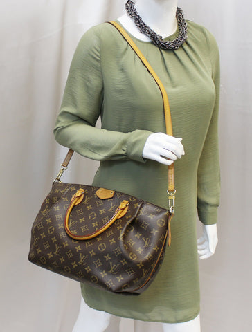 LOUIS VUITTON Monogram Canvas Turenne MM 2 Way Shoulder Bag