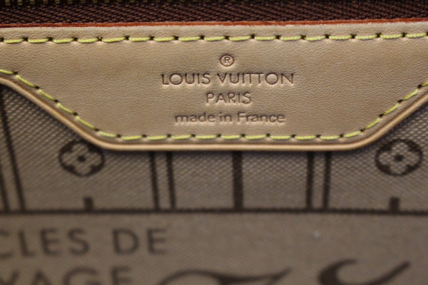 LOUIS VUITTON Monogram Canvas Neverfull GM Brown Tote Bag