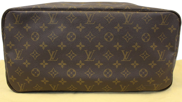 LOUIS VUITTON Monogram Canvas Neverfull GM Brown Tote Bag