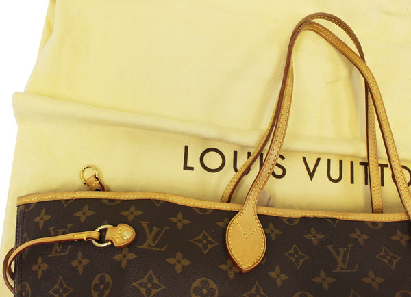 LOUIS VUITTON Monogram Canvas Neverfull GM Brown Tote Bag