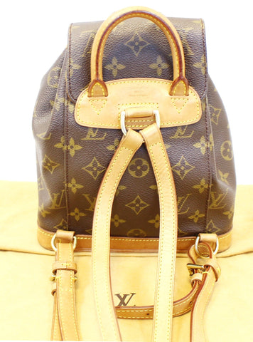 LOUIS VUITTON Backpack Bag Monogram Montsouris PM