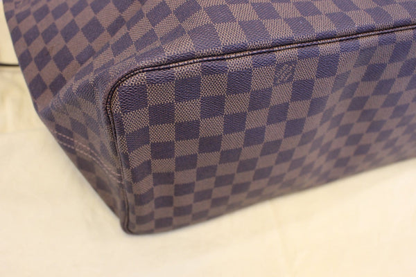 LOUIS VUITTON Damier Ebene Neverfull GM Brown Tote Bag