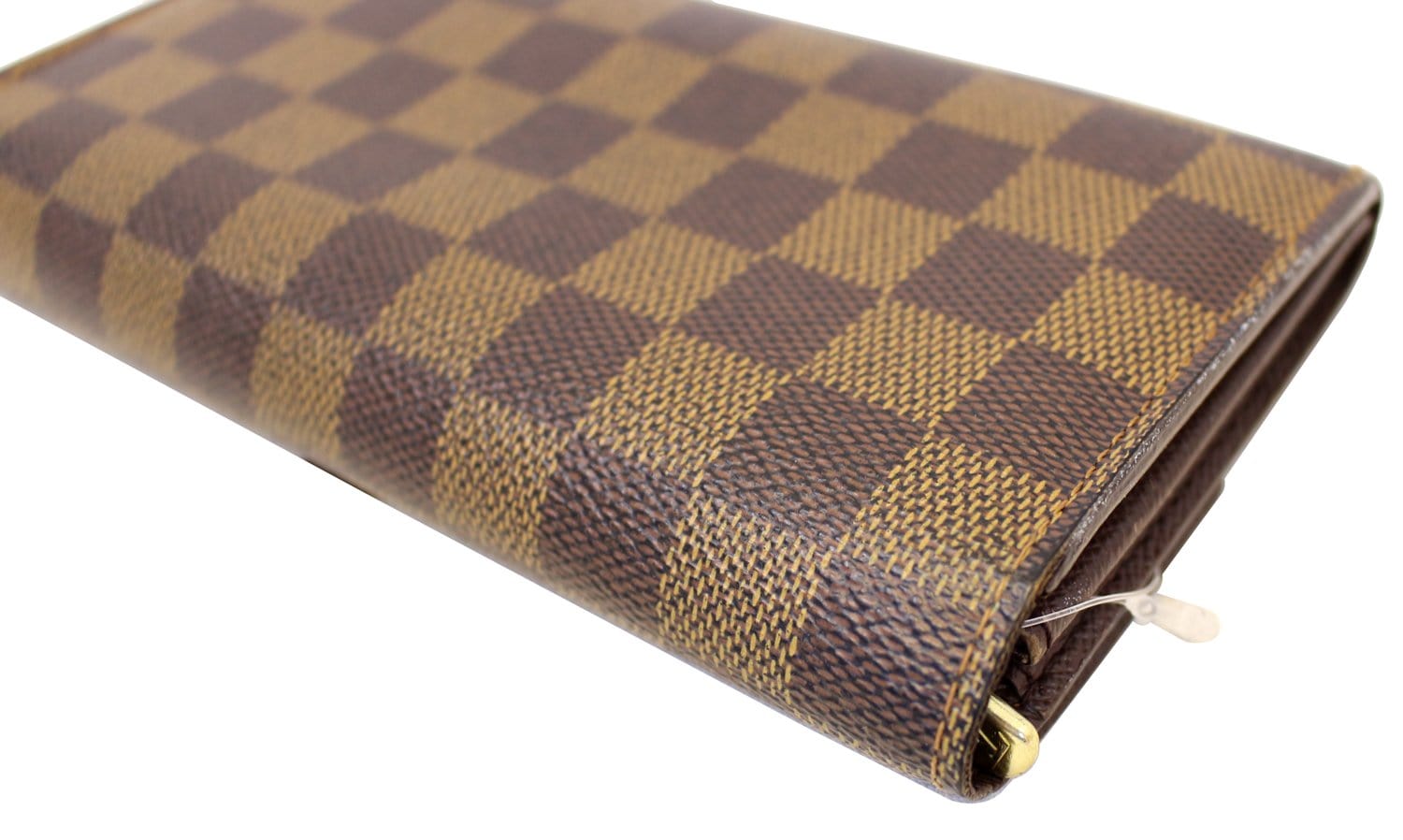 Authenticated Used Louis Vuitton Long Wallet Damier Portefeuille