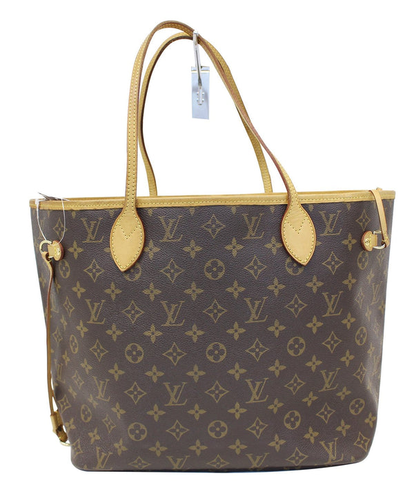 LOUIS VUITTON Monogram Canvas Neverfull MM Brown Tote Bag