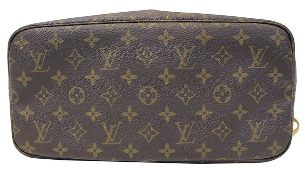 LOUIS VUITTON Monogram Canvas Neverfull MM Brown Tote Bag