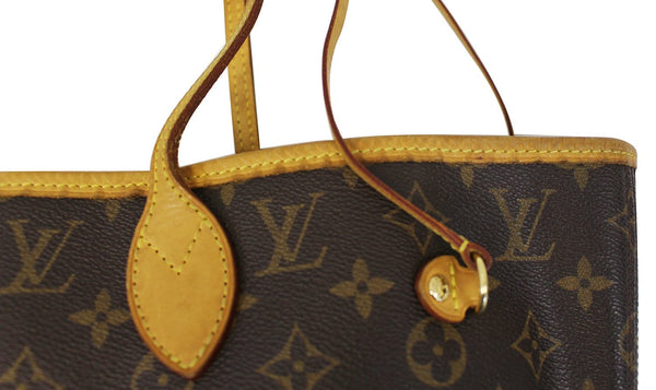 LOUIS VUITTON Monogram Canvas Neverfull MM Brown Tote Bag